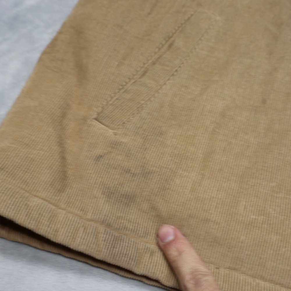 Levi's  Trucker Jacket Mens Medium Beige Corduroy Sherpa Lined Rugged‎ Full Zip - Picture 5 of 16